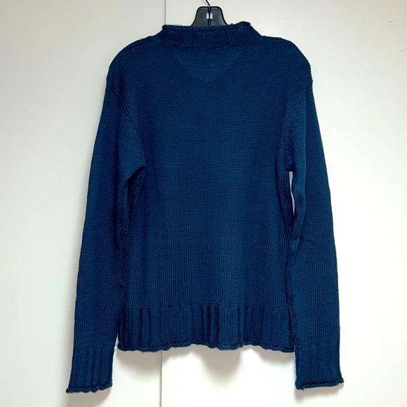 DOLCE & GABBANA SWEATER IN NAVY BLUE - Picture 2 of 9